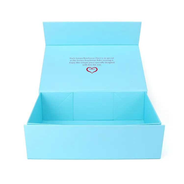 Yilucai Luxury Foldable Custom Print Lingerie Gift Underwear Packaging Box