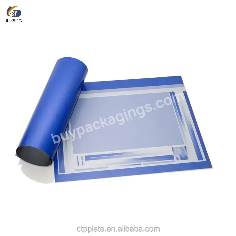 0.30mm Thickness Oem Customization Size Ctcp Ctp Offset Printing Plate Ctcp Positive Ctp Thermal Plates