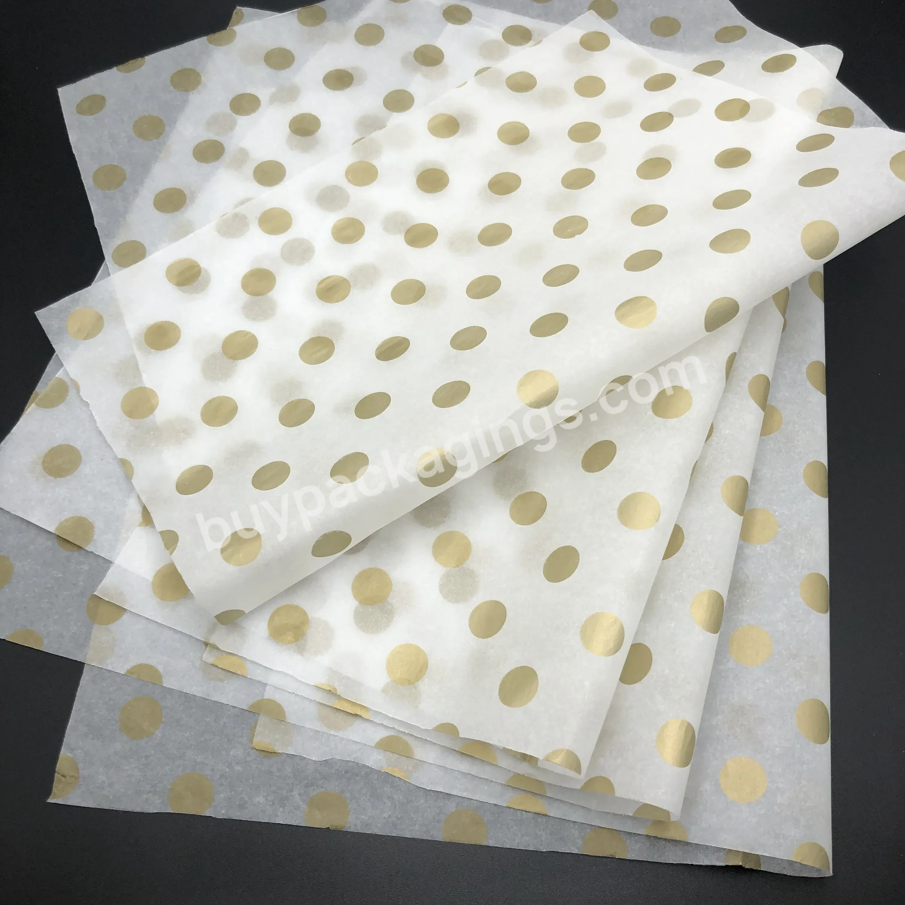 1. Custom 17gsm White Wrapping Tissue Paper With One Color Logo In 50*70cm - Buy White Wrapping Tissue Paper,Wrapping Tissue Paper,17g Tissue Paper.