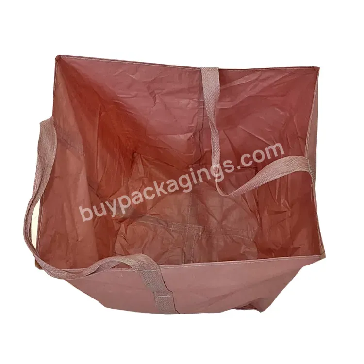 1 Ton Bags Pp Super Sack Raffia Fibc Big Jumbo Bulk Ton Bag Packing Bag Scrap 1 Ton For Firewood
