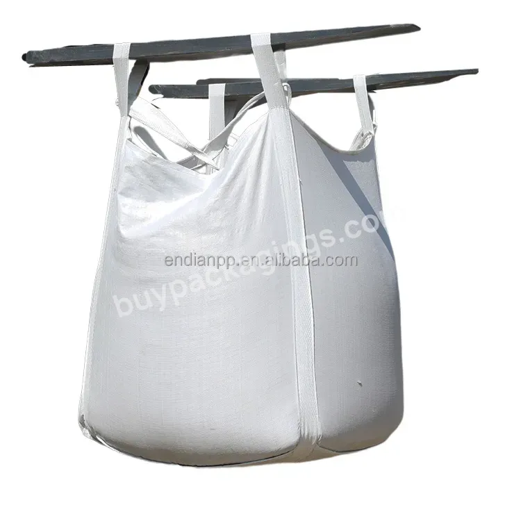 1 Ton Cement Concrete Container Sacks 1000kg Big Bulk Jumbo Fibc Bags With Spout