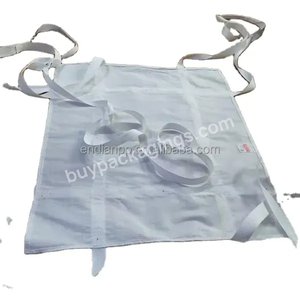 1 Ton Plastic Pp Woven Fibc Circular Lifting Sling Big Bag Soft Belt Pallet - Buy Lifting Big Bag,Soft Pallet,Lifting Fibc.