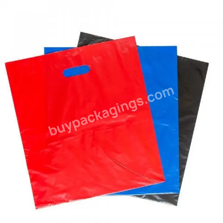 100 Biodegradable Die Cut Shopping Bags With Logo For Supermarket/grocery/promotion - Buy Shopping Bag With Handle,Reinforced Shopping Bags,Amozon Branded Shopping Bag.