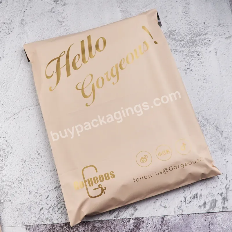 100% Biodegradable Nude Plastic Mailing Pouch Courier Flyer Packing Mailerpoly Bag For Shipping With Custom Logo - Buy Biodegradable Courier Flyer Packing Bag,Plastic Mailing Pouch Bag,Plastic Mailerpoly Bag For Shipping.