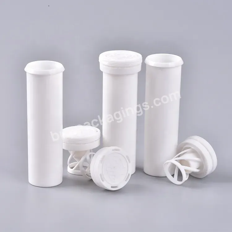 100% Biodegradable Shandong Manufacture Logo Printing Empty Food Plastic Effervescent Tablet Tube - Buy Effervescent Tablet Pp Tube,Effervescent Vitamin Tablet Plastic Bottle Oem,Effervescent Tablet Tube With Desiccant Spring Cap.