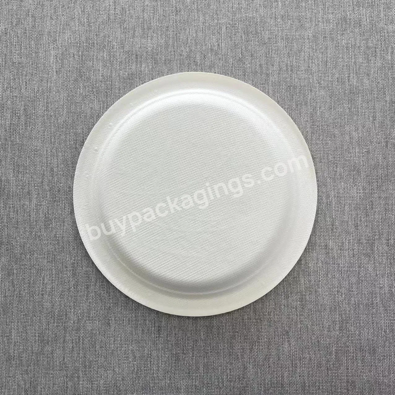 100% Compostable Disposable Thanksgiving Sugarcane Paper Food Plates 10 Inch White Bagasse Pulp Plate - Buy Disposable Sugarcane Pulp Plate,Paper Plates Thanksgiving,10inch Paper Plate.