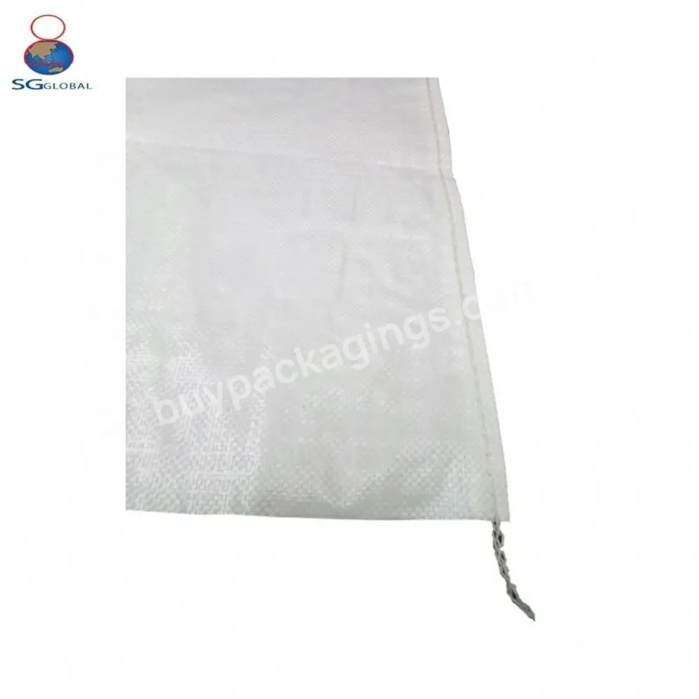 100 Kg Pure White Polypropylene Woven Bag And River Sandbag - Buy Pp Woven Handbag,Personalized Logo Packaging,100 Kg Sandbag.