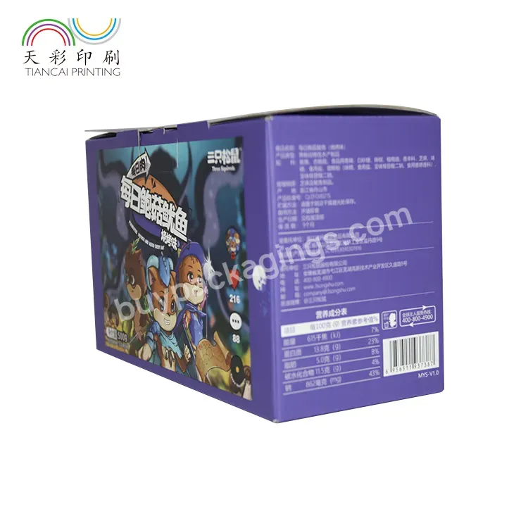100% Recycled Professional Custom Variety Three Squirrels To Pack Packing Snacks Box For Snacks - Buy Packing Box For Snacks,Boxes To Pack Snacks,Snacks Box Variety Pack.