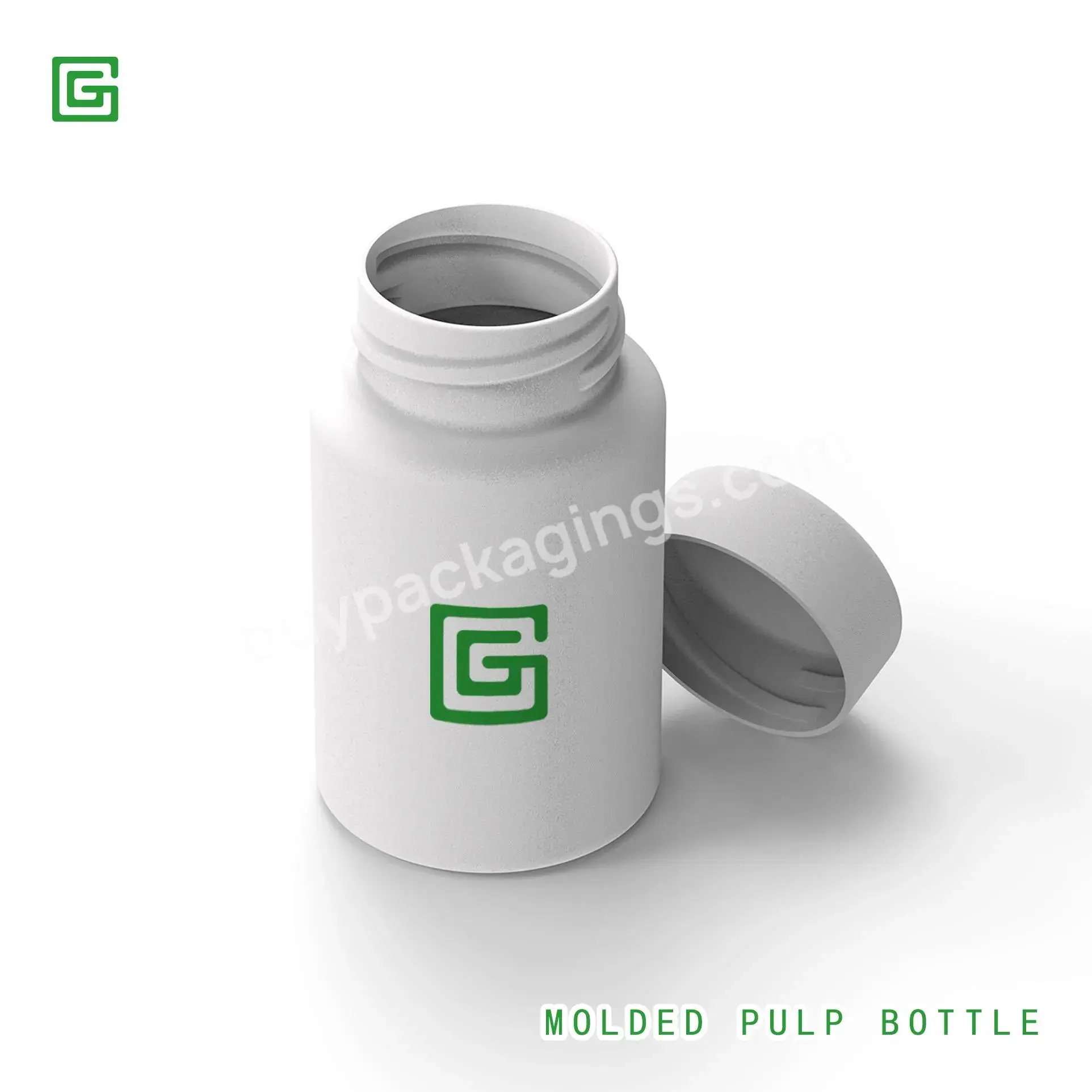 100% Safe Biodegradable Customized Medical Bottle Molded Pulp Paper Boxes Packaging - Buy Biodegradable Medicine Bottle,Paper Pulp Bottle,Biodegradable Bottle.