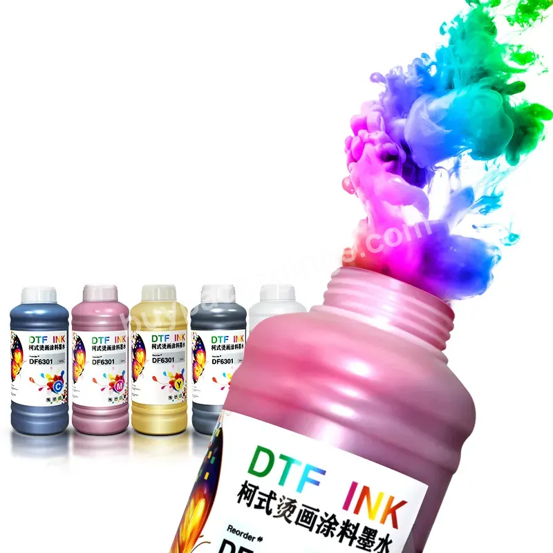 1000ml Cotton T Shirt Printing Textile Ink Dtf Ink For Ep Dx5 L1800 Pet Film Transfer Dtf Printer Ink - Buy Dtf Ink For L1800 Printer,Dtf Heat Transfer Ink,Dtf Textile Ink.