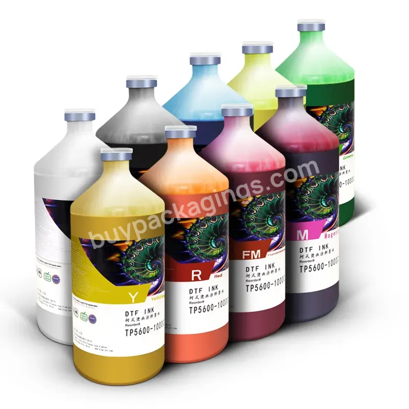 1000ml Premium Cmyk And White Ink Tank For Dtf Cmyk And White Ink For L805 L810 L850 L1300 L1450 L1455 L1800 L3050 L3150
