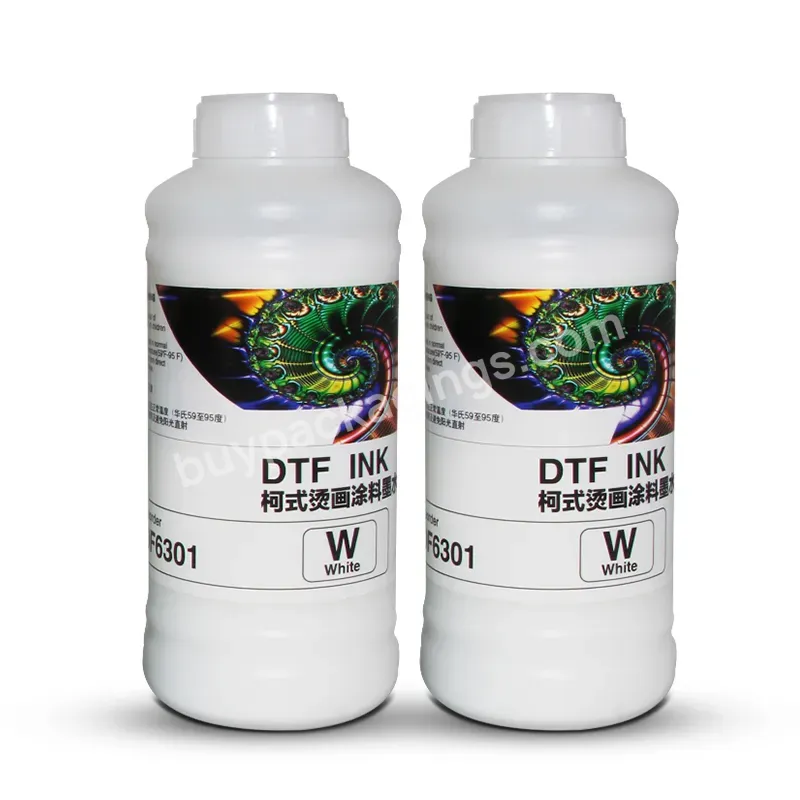 1000ml Water Based Transfer Ink Textile Printing White Dtf Ink For Xp600 I3200 4720 L1800 Printer - Buy Dtf Ink For Ep L1800,Dtf Textile Ink For 4720,Textile Printing Ink.