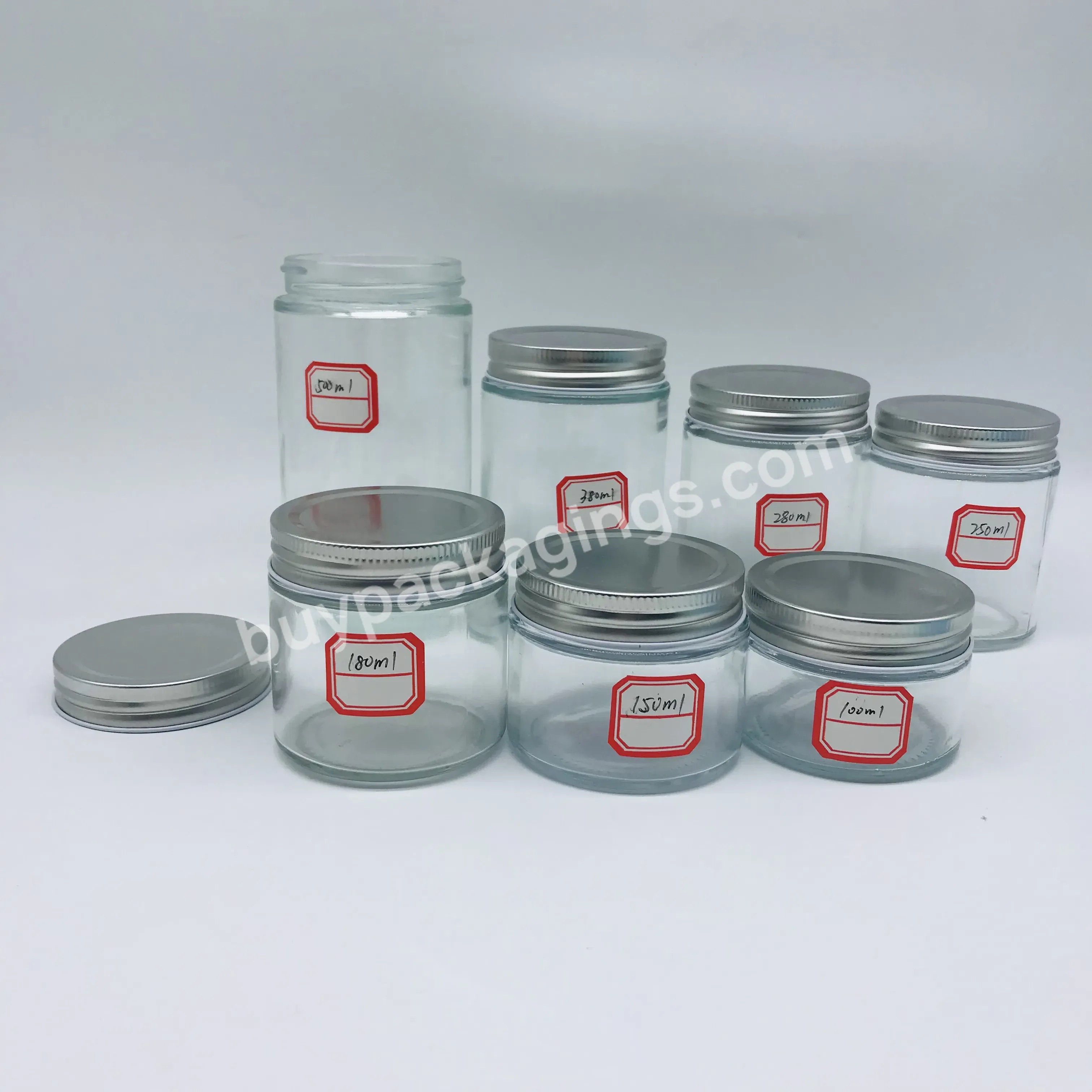 100/150/180/250/280/380/500ml Jam Jar Honey Glass Jars Glass Jar With Lid For Sauces - Buy Glass Jar With Lid For Sauces,Honey Glass Jars,Jam Jar.