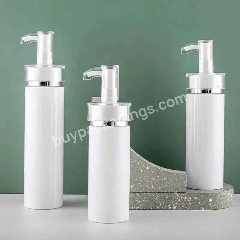 100ml 120ml 150ml Pet Empty Refillable Plastic Lotion Pump Cosmetic Packaging Bottle For Body Lotion Luxury With Pump Cover - Buy Plastic Cosmetic Packaging Bottle For Body Lotion,Body Lotion Bottle Luxury,Empty Refillable Plastic Lotion Pump Bottles.