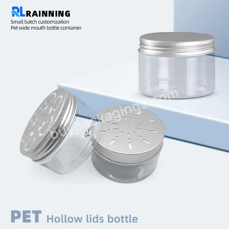 100ml 120ml 150ml Pet Plastic Jar With Hole Cap Air Freshener Container - Buy Air Freshener Container,Plastic Jar,Pet Plastic Jar.