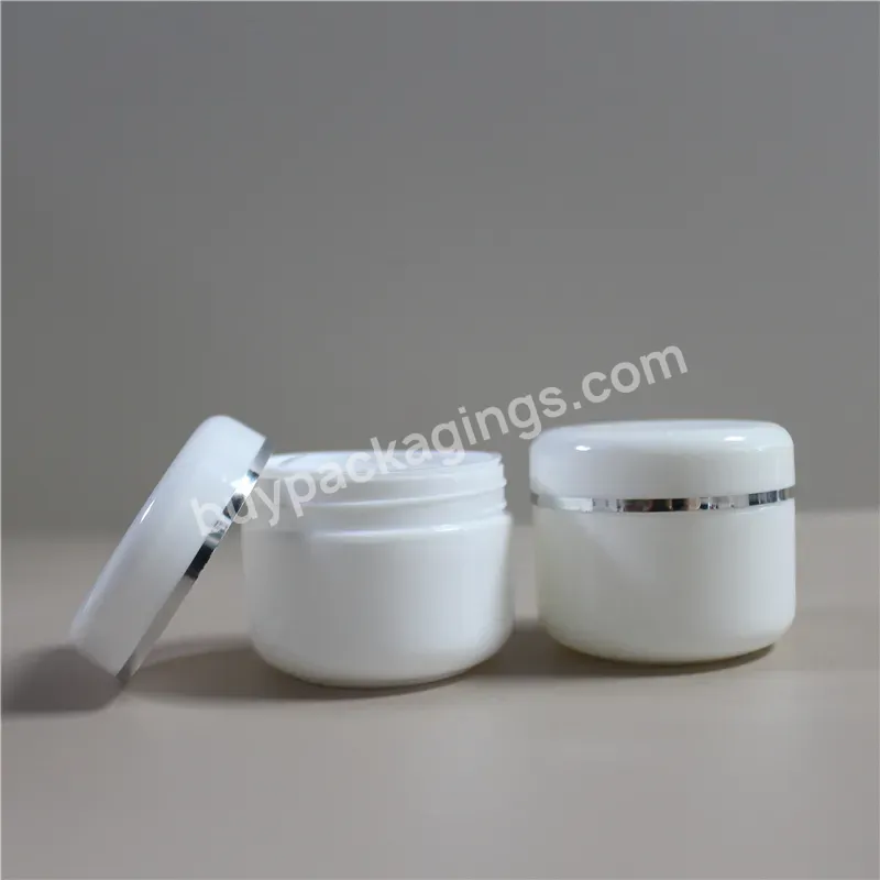 100ml 250ml 300ml 500ml Pp Plastic Cosmetic Cream Jar Wholesale Pink Face Bowl Shaped Jar With Lid 4oz 8oz 16oz