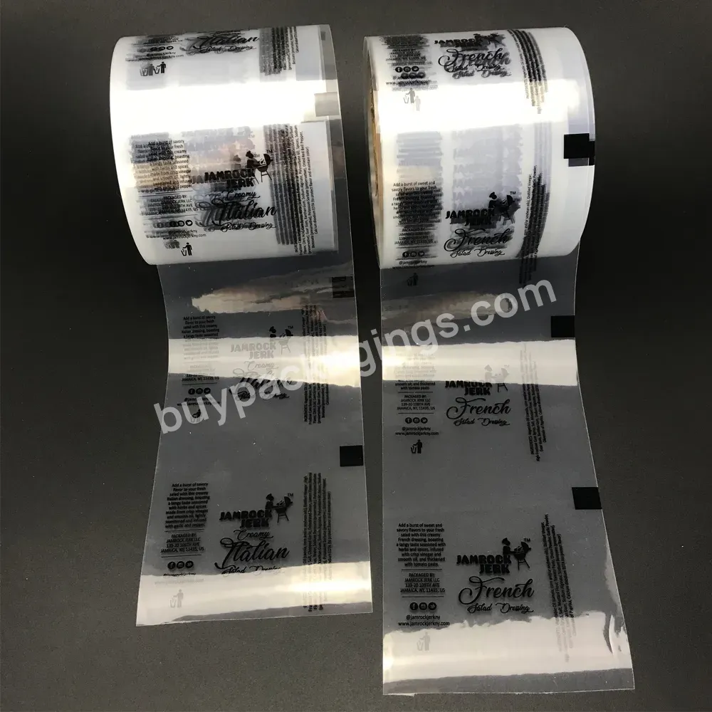 100ml Custom Printed Automatic Food Grade Clear Ice Pop Icelollies Pet Packaging Film Roll - Buy Ice Pop Pet Film Roll,Clear Ice Pop Film,Icepop Icelollies Packaging Roll Film.