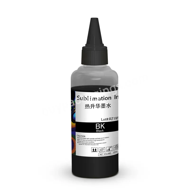 100ml Inkjet 4 Color Desktop Dye Sublimation Ink For All Desktop Printer - Buy Sublimation Ink For Ep,Heat Transfer Ink,Sublimation Ink.