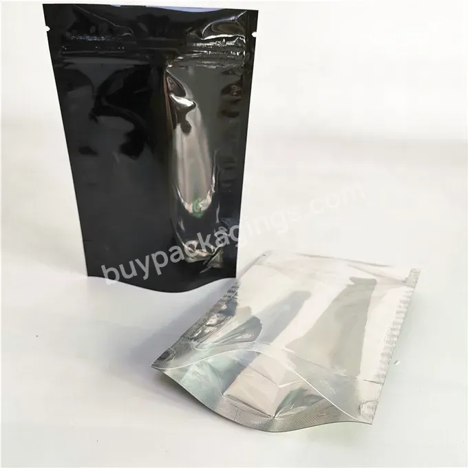 100mm X 150mm Stand Up Plastic Zipper Bags With Clear Window For Food Packaging / Back Side Printed Noni Pouch - Buy 100mm X 150mm Bag,Plastic Food Bags With Window,Platic Pouch With Window For Food.