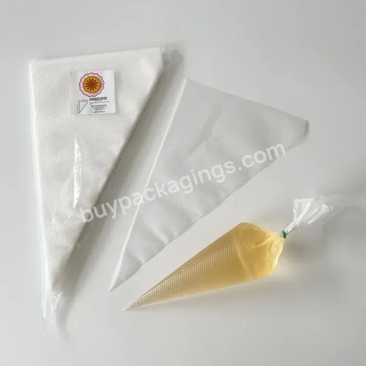 100pcs/set Recyclable Piping Bags Disposable Customize Edible Pastry Bag For Packaging Cream/butter - Buy Piping Bags Disposable,Cake Decorating Supplies,Baking & Pastry Tools.