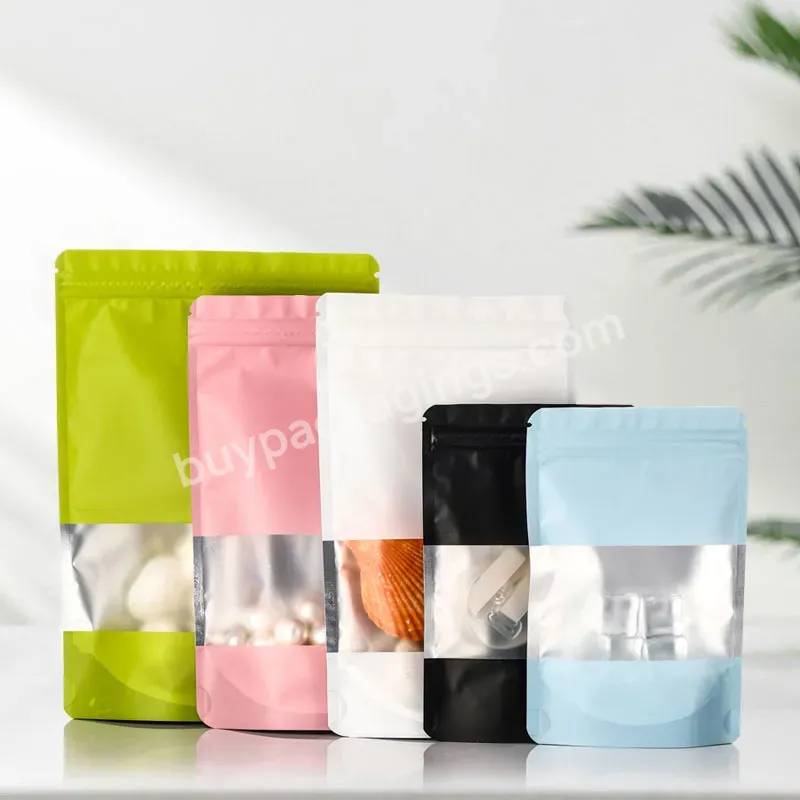 10*15 16*24 20*30,Colorful Stand Up Pouch,Stand Matte Window Pouch For Small Business - Buy Ziplock Bag Zipper Bag Stand Up Pouch.