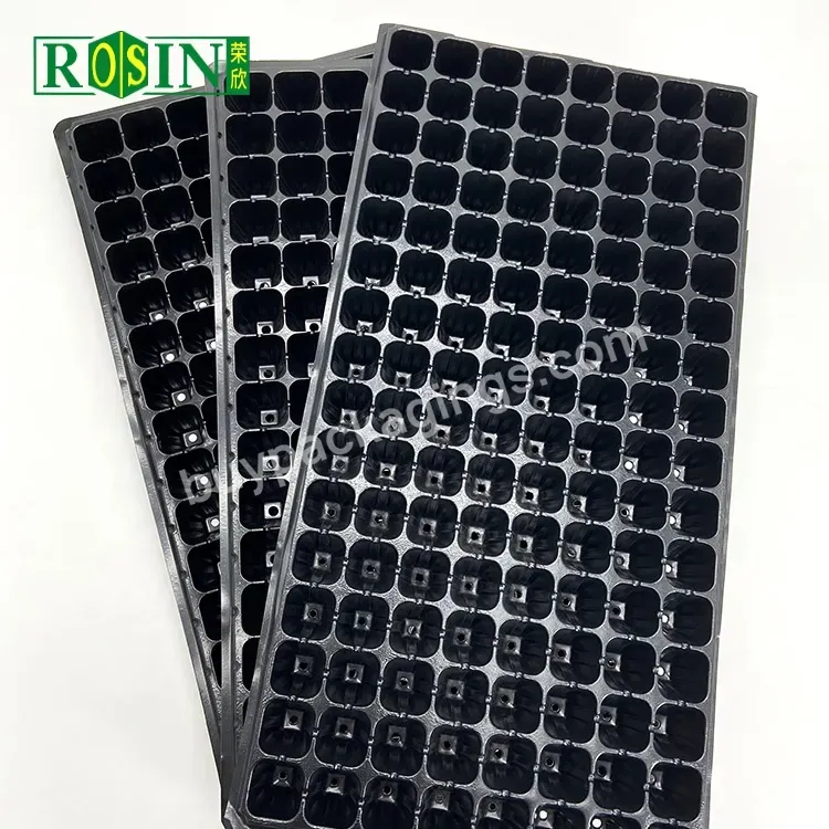 105 Cells Polystyrene Black Plastic Garden Grow Nursery Plug Seed Trays - Buy Polystyrene Seed Trays,Seed Planter Trays,Garden Propagation Tray Plant Seeding Starter.