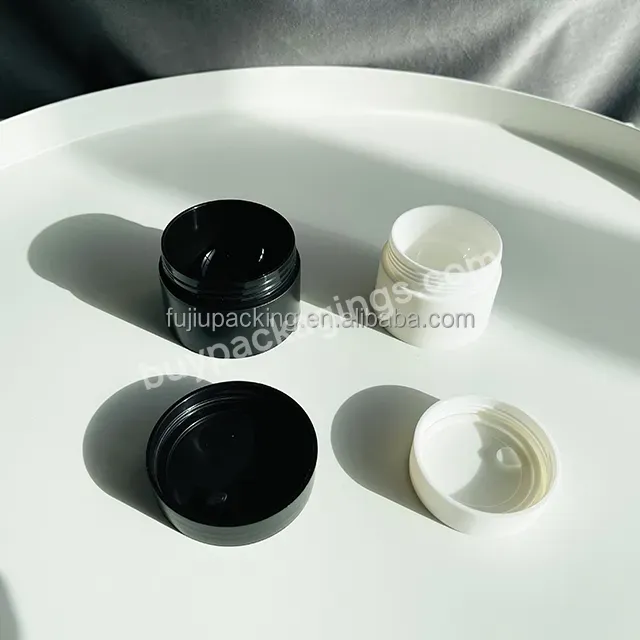10g 15g 30g 50g 100g Matte Black White Plastic Jar With Pp Gasket Frosted Plastic Jars With Lids - Buy 10g 15g 30g 50g 100g Matte Black White Plastic Jar,Matte Black White Plastic Jar With Pp Gasket Frosted Plastic Jars With Lids,Plastic Jar With Pp