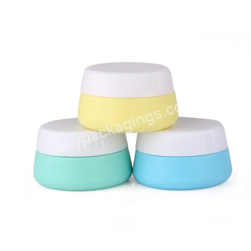 10g 20g 30g Cosmetic Packaging Jars Food Grade Silicone Cream Jars Mini Round Silicone Containers - Buy Cosmetic Packaging Jars,Silicone Cream Jars,Mini Round Silicone Containers.
