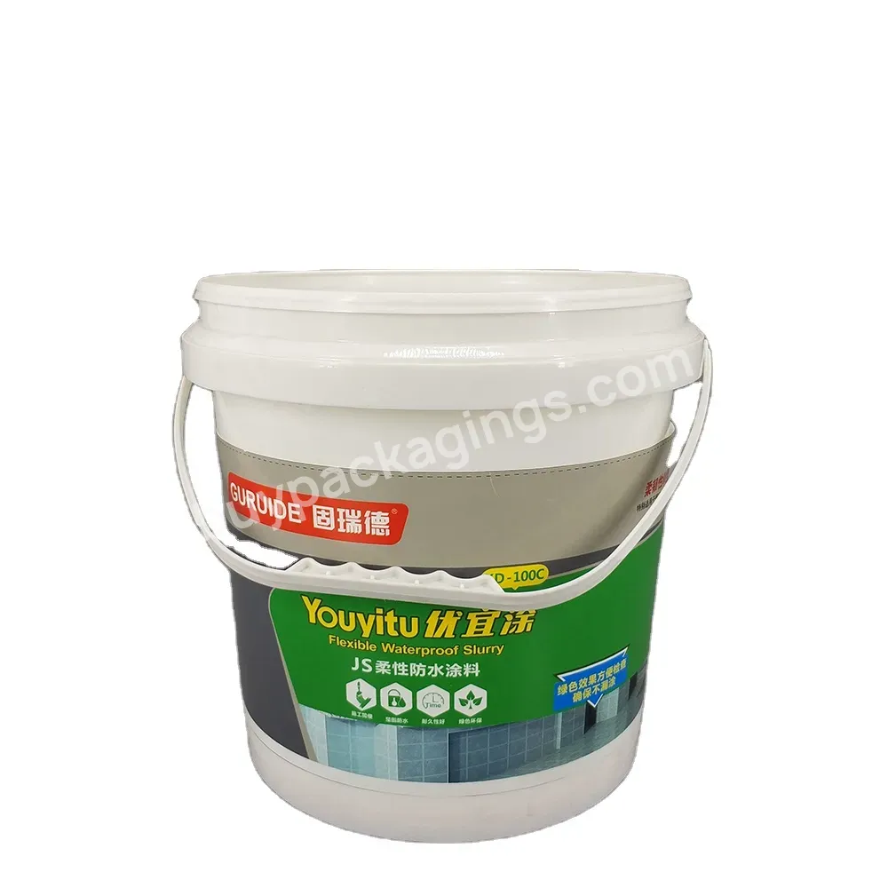 10l Heat Transfer Customization Round Plastic Bucket With Handle And Lid - Buy Heat Transfer Customization,Round Plastic Bucket,With Handle And Lid.
