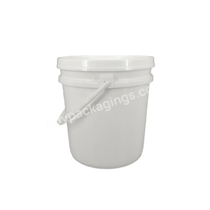 10l Packaging Container Food Grade Plastic Drum Seal Paint Pail Buckets With Handle Lids - Buy 10l,Custom Color,Round Plastic Barrels.