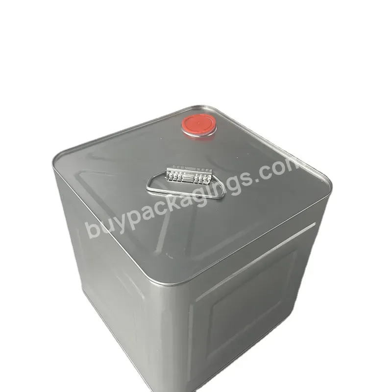 10l Square Tight Head Metal Pail With Offset Customized Rectangular Bucket Drum For Oil Solvent Factory Direct Sale - Buy 10l Square Tight Head Metal Pail With Offset Customized Rectangular Bucket Drum,Metal Pail Rectangular Bucket,Drum For Oil Solvent.