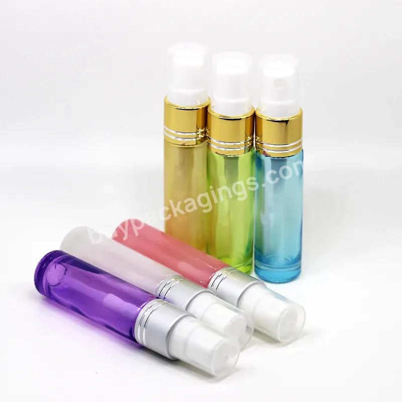 10ml Purple/pink/blue/green/white/yellow Pearl Perfume Spray Glass Bottle - Buy Spray Glass Bottle,Bottle Spray,10ml Spray Bottle.