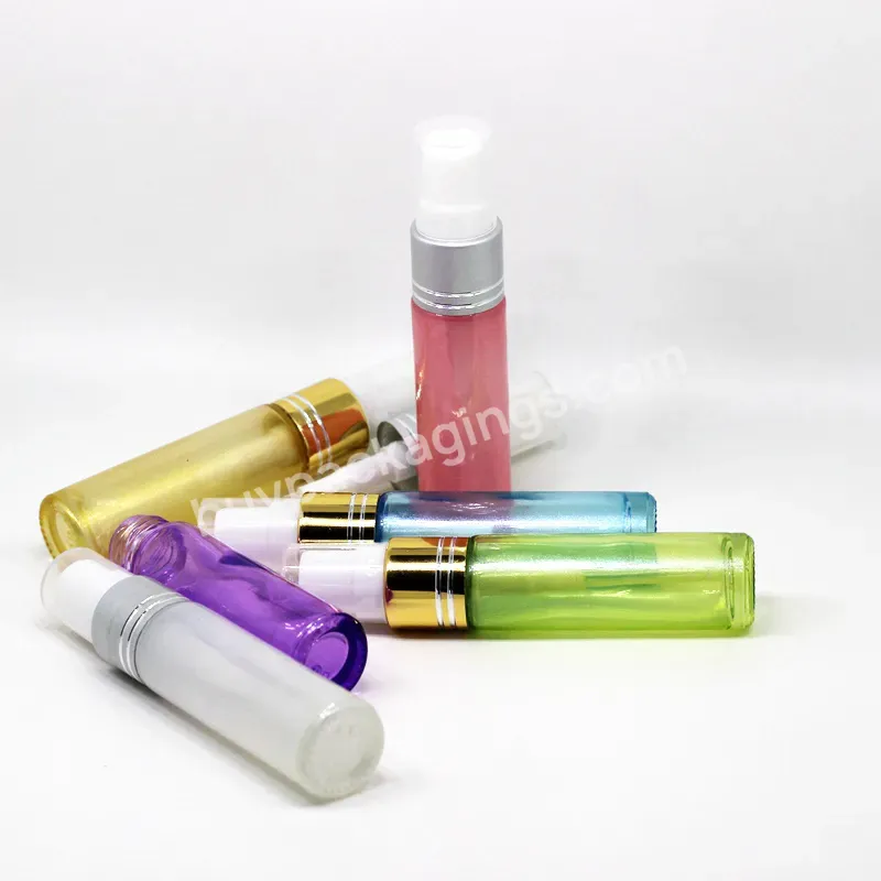 10ml Purple/pink/blue/green/white/yellow Pearl Perfume Spray Glass Bottle - Buy Spray Glass Bottle,Bottle Spray,10ml Spray Bottle.
