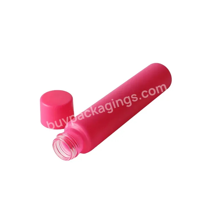 110mm 115mm 120mm Child Resistant Glass Tubes Pre Roll Packaging Tube Glass With Plastic Screw Lid - Buy Pre Roll Packaging Tube,Pre Roll Tube Glass,Child Resistant Glass Tubes.