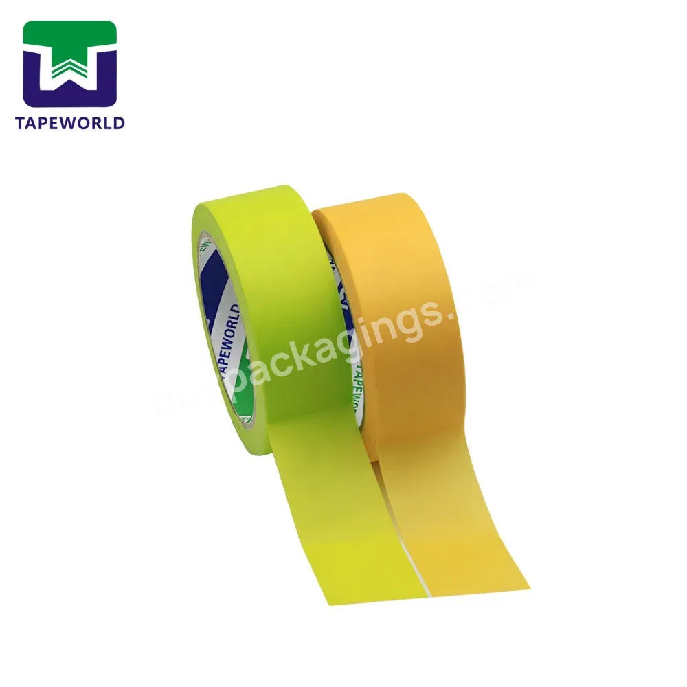 12mm/24mm Manufacturer Price Automotive Colored Custom Painters Blue Paper Masking Tape For Painting Writabl