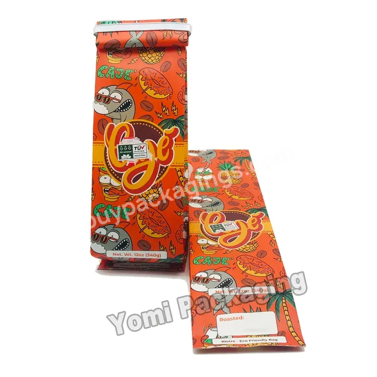 12oz 340g Food Grade Biodegradable Custom Print Logo Aluminum Foil Paper Pouch With Tin Tie - Buy Paper Pouch With Tin Tie,Aluminum Foil Paper Pouch With Tin Tie,12oz 340g Food Grade Aluminum Foil Paper Pouch With Tin Tie.