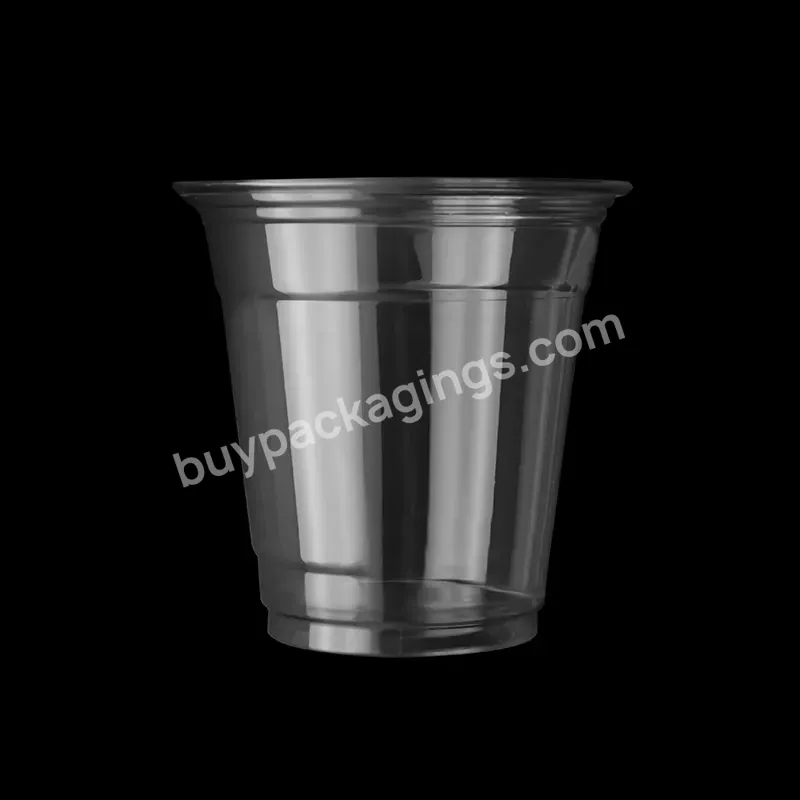 12oz Disposable Clear Cold Drink Pet Plastic Cups With Dome Lids/your Logo - Buy Plastic Smothy Cups With 12oz Dome Lids,Plastic Pet Cups With Your Logo,Disposable Clear Cold Drink Plastic Smothy Cups.