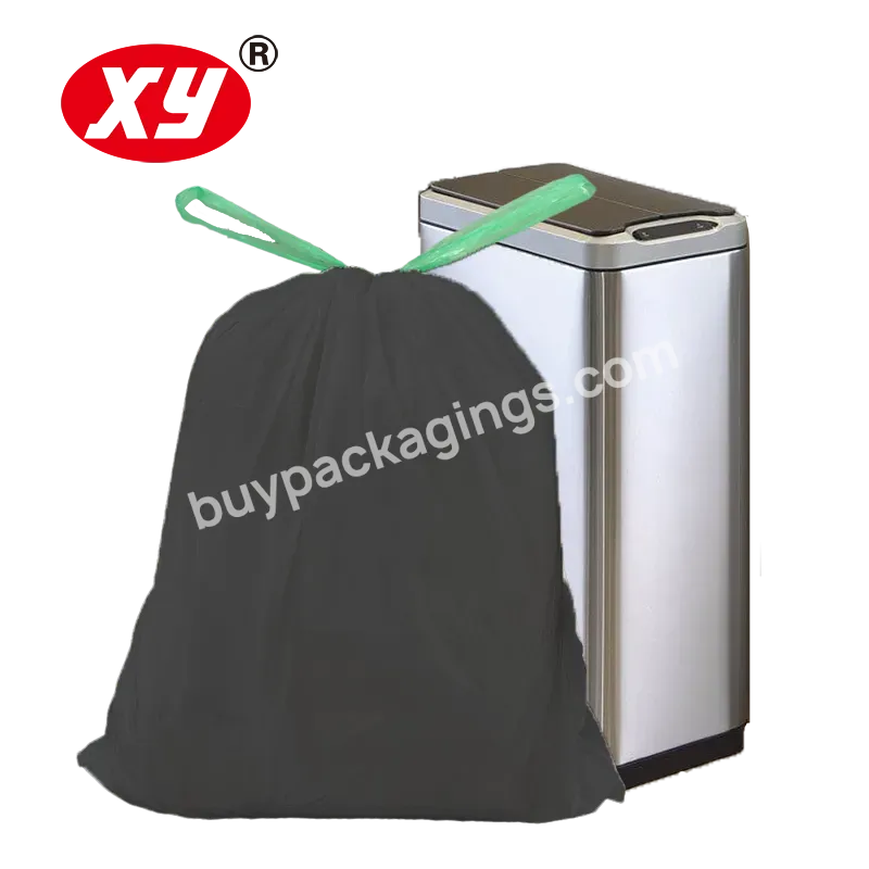 13 Gallon Garbage Thick Plastic Trash Bag Wholesale Large Ldpe Plastic Black Garbage Bags With Drawstring - Buy Wholesale Large Ldpe Plastic Black Garbage Bags,Bags Black Smell Proof Heavy Duty Garbage Bags,13 Gallon Garbage Thick Plastic Trash Bag O