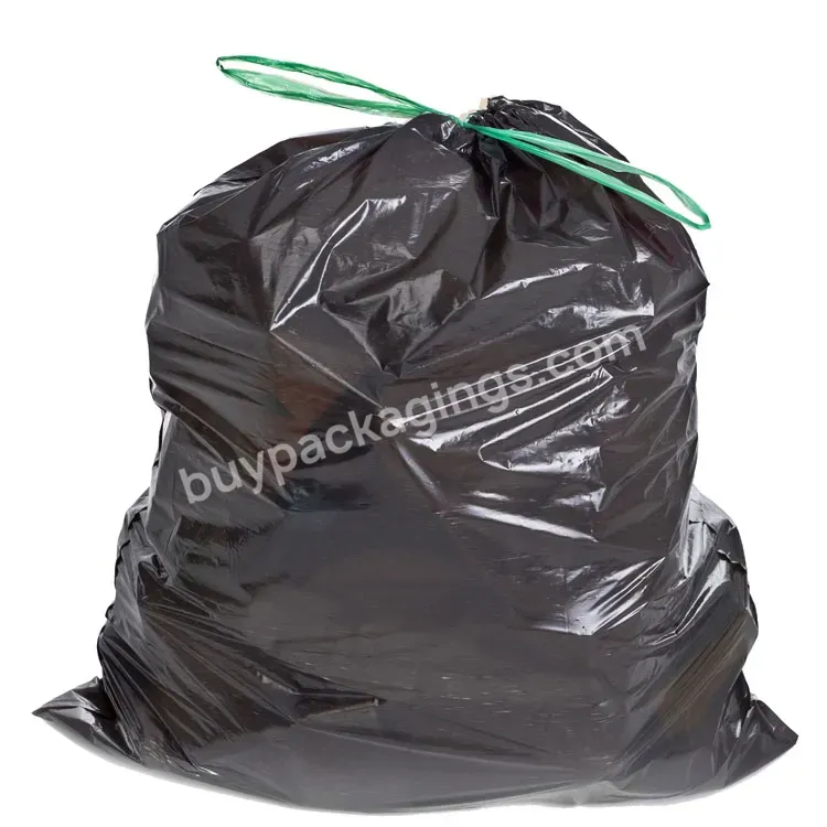 13 Gallon Garbage Thick Plastic Trash Bag Wholesale Large Ldpe Plastic Black Garbage Bags With Drawstring - Buy Wholesale Large Ldpe Plastic Black Garbage Bags,Bags Black Smell Proof Heavy Duty Garbage Bags,13 Gallon Garbage Thick Plastic Trash Bag O