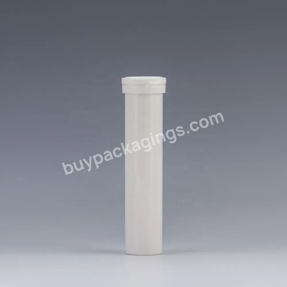 144mm Height Empty Plastic Moistureproof Pp Tablets Packing Tube With Desiccant Stopper For Effervescent Tablets Packaging - Buy Empty Round Effervescent Tablet Tubes,White Plastic Tubes Calcium Hypochlorite With Vitamin D Effervescent Tablet Tube,Ef