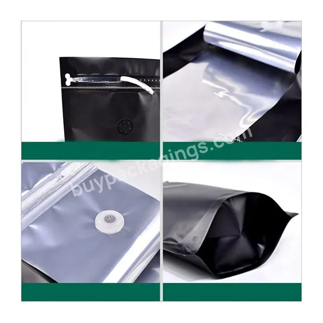 1/4lb 1/2 Lb,2lb Coffee Aluminium Foil Kraft Paper F Valve Bag,Self-supporting Zipper - Buy Stand Up Pouch,Kraft Paper Bag,2lb Coffee Bags.