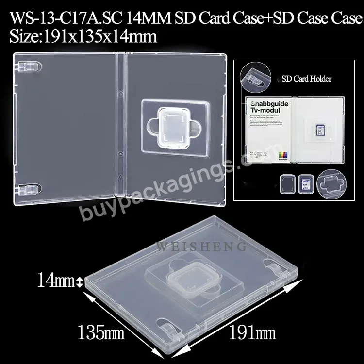 14mm Memory Card Box Pp Plastic Box For Micro Sd Card Bulk Sd Card Case Customized Slim Wholesale - Buy 14mm Memory Card Box,Box For Micro Sd Card,Bulk Sd Card Case.