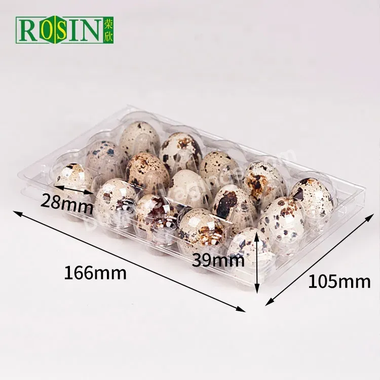 15 Holes Hinged Clamshell Disposable Clear Blister Plastic Quail Eggs Cartons Packaging Egg Trays Manufacturer - Buy Quail Egg Package,Packing For Eggs,Quail Egg Tray 15.