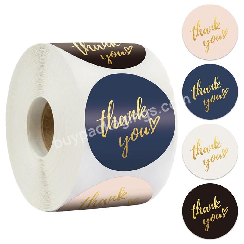 1.5inch Durable Self Adhesive Waterproof Gold Foil Thank You Stickers Labels For Small Business Packaging,Envelopes Seal - Buy Thank You Stickers Labels,Gold Foil Thank You Stickers Labels,Durable Self-adhesive Waterproof Gold Foil Thank You Stickers