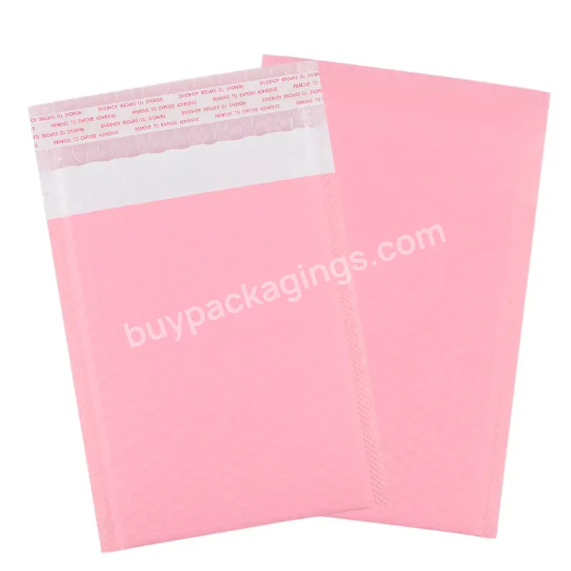 18*23+4cm Custom Logo Poly Bubble Mailers Padded Envelopes Shipping Bag For Cosmetic Shockproof Postage Packing - Buy Envelopes Bubble Bag,Custom Bubble Mailer,Bubble Padded Plastic Bags.
