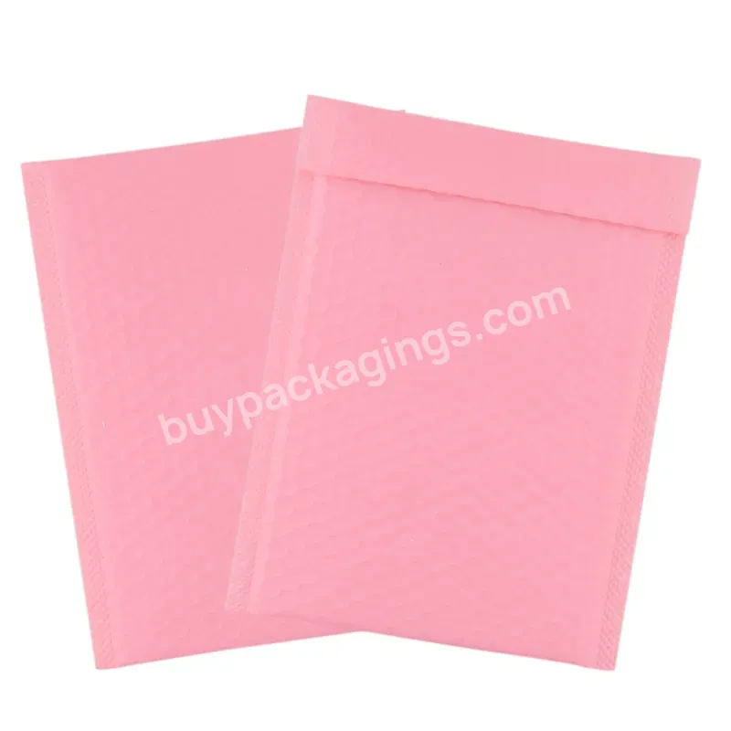 18*23+4cm Custom Logo Poly Bubble Mailers Padded Envelopes Shipping Bag For Cosmetic Shockproof Postage Packing - Buy Envelopes Bubble Bag,Custom Bubble Mailer,Bubble Padded Plastic Bags.