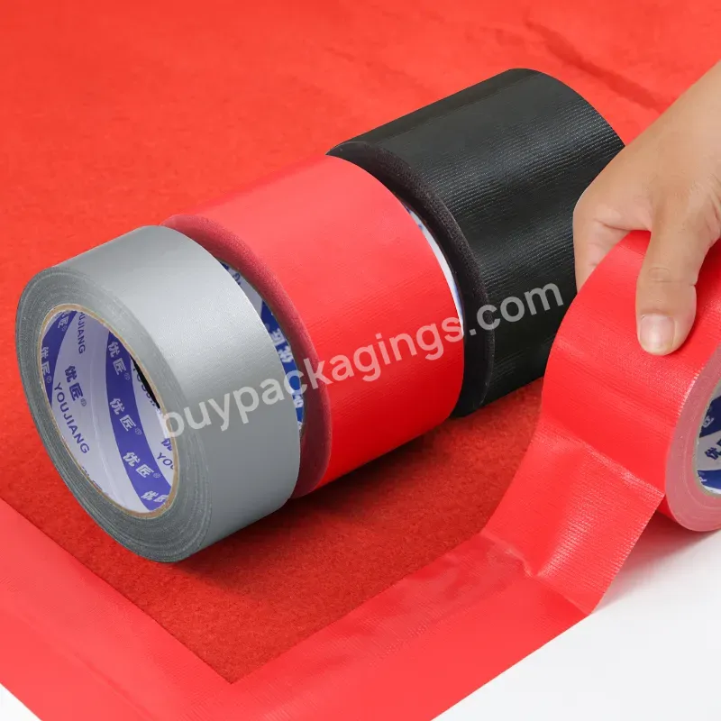 1.88inch Width Heavy Duty Waterproof Strong Industrial Duct Cloth Tape Roll For Pack Sealing - Buy Duct Tape,Duct Tape For Construction,Heavy Duty Duct Tape.