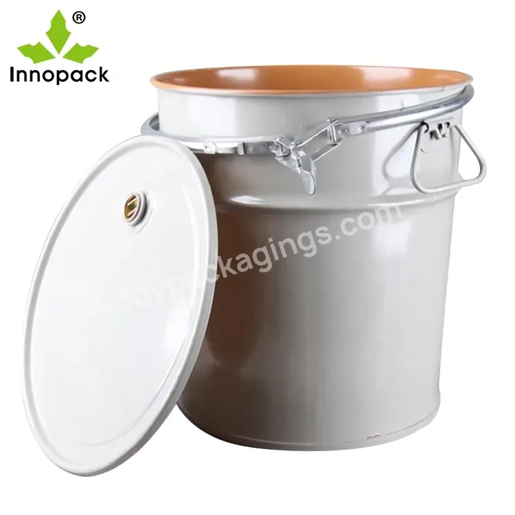 18l Paint Pails Steel Drums With Ring Lock China Manufacturer At Good Price - Buy Stainless Steel Oil Drum,Innopack,Empty Steel Drum.
