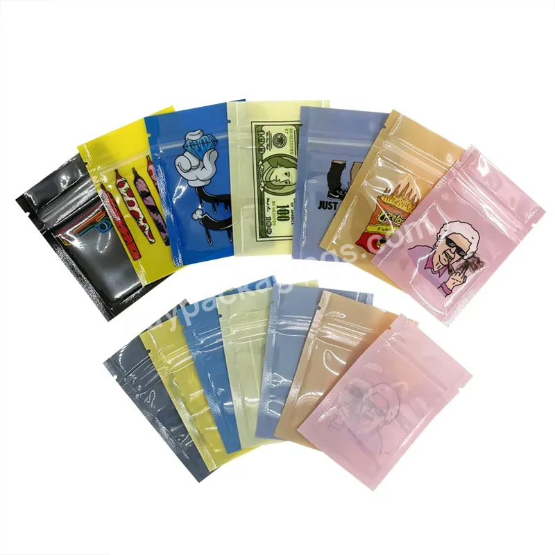1g Nft Monkey Bag Aluminum Foil Small Bag Zip Lock Pouch Small Packaging Customized Cookie Cigar Bags With Clear Window - Buy Cookie Packaging Mylar Ziplock Bags,1g Nft Monkey Gift Logo Custom Printed Bags,Aluminum Foil Zip Lock Bag.