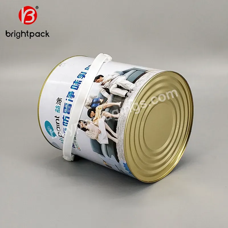 1gallon 3.8l 4l Factory Wholesale Empty Gallon Metal Tin Can For Paint,Wood Sealer Packing,Paint Tin Can Size - Buy 1gallon 3.8l 4l Factory Wholesale Empty Gallon Metal Tin Can For Paint Wood Sealer Packing,Printing Tin Can With Pry Lid,Paint Tin Can